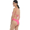 image:imageBody Glove Womens Claire Onepiece Swimsuit  VNeck Ruched Back Adjustable Tie Cheeky CoverageBubble Gum