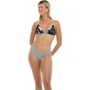 image:imageBody Glove Womens Kendal Cheeky Coverage Bikini Bottom SwimsuitDreamy FloralStripe Reversible