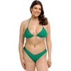 image:imageBody Glove Womens Kendal Cheeky Coverage Bikini Bottom SwimsuitNifty Emerald Rib