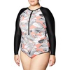 Lost Coral Leaf Print