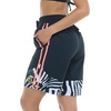 image:imageBody Glove Boyfriend Boardshort  Lightweight Crinkle Nylon Knee Length Contrast Trim Black