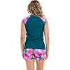 image:imageBody Glove Womens Exhale Cap Sleeve Rashguard with UPF 50Ethos