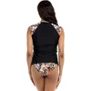 image:imageBody Glove Womens Exhale Cap Sleeve Rashguard with UPF 50Matira Floral