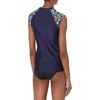 image:imageBody Glove Womens Exhale Cap Sleeve Rashguard with UPF 50Vivid Fields Floral Print