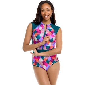 image:imageBody Glove Womens Stand Up Zip Front Paddle One Piece Swimsuit with UPF 50Ethos