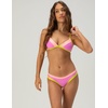 image:imageBody Glove Evelyn Fixed Triangle Bikini Top Swimsuit with Adjustable 2Way Back Detail