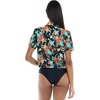 image:imageBody Glove Womens Lalancha Surf Shirt Cover Up Top with Quick Dry Vapor FabricHamoa Black Floral