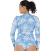 image:imageBody Glove Womens Sleek Long Sleeve Rashguard with UPF 50Denim Palm