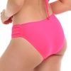 image:imageBody Glove Womens Smoothies Nuevo Contempo Solid Full Coverage Bikini Bottom SwimsuitBubblegum