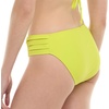 image:imageBody Glove Womens Smoothies Nuevo Contempo Solid Full Coverage Bikini Bottom SwimsuitKey Lime