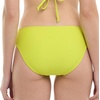 image:imageBody Glove Womens Smoothies Nuevo Contempo Solid Full Coverage Bikini Bottom SwimsuitKey Lime