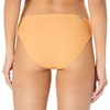image:imageBody Glove Womens Smoothies Nuevo Contempo Solid Full Coverage Bikini Bottom SwimsuitLoquat