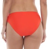 image:imageBody Glove Womens Smoothies Nuevo Contempo Solid Full Coverage Bikini Bottom SwimsuitPoppy Red