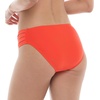 image:imageBody Glove Womens Smoothies Nuevo Contempo Solid Full Coverage Bikini Bottom SwimsuitPoppy Red