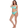 image:imageBody Glove Womens Smoothies Nuevo Contempo Solid Full Coverage Bikini Bottom SwimsuitSea Mist