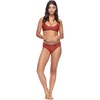 image:imageBody Glove Womens Smoothies Nuevo Contempo Solid Full Coverage Bikini Bottom SwimsuitSmoothies Spice