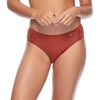 image:imageBody Glove Womens Smoothies Nuevo Contempo Solid Full Coverage Bikini Bottom SwimsuitSmoothies Spice