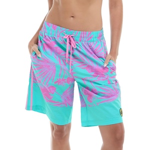 image:imageBody Glove Boyfriend Boardshort  Lightweight Crinkle Nylon Knee Length Contrast Trim