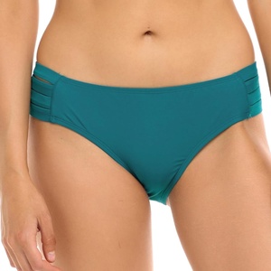 image:imageBody Glove Womens Smoothies Nuevo Contempo Solid Full Coverage Bikini Bottom SwimsuitKingfisher