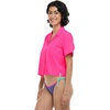 image:imageBody Glove Womens Lalancha Surf Shirt Cover Up TopBubble Gum