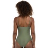 image:imageBody Glove Womens Maddie VNeck Onepiece Swimsuit with CutOut and Ring DetailCactus