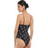image:imageBody Glove Womens Maddie VNeck Onepiece Swimsuit with CutOut and Ring DetailCayman Palm Print