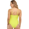 image:imageBody Glove Womens Maddie VNeck Onepiece Swimsuit with CutOut and Ring DetailKey Lime