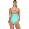 image:imageBody Glove Womens Maddie VNeck Onepiece Swimsuit with CutOut and Ring DetailSea Mist
