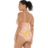 image:imageBody Glove Womens Maddie VNeck Onepiece Swimsuit with CutOut and Ring DetailSol Amarelo