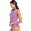image:imageBody Glove Womens Manny Zip Front CapSleeve One Piece Swimsuit with UPF 50Akebi