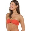image:imageBody Glove Womens Marissa Bandeau Style Bikini Top SwimsuitPoppy