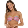image:imageBody Glove Womens Marissa Bandeau Style Bikini Top SwimsuitShimmer Stripe