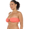 image:imageBody Glove Womens Marissa Bandeau Style Bikini Top SwimsuitSunkissed Ibiza Rib