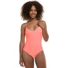 image:imageBody Glove Womens Sandbar Onepiece Swimsuit with Adjustable Tie Back DetailCoral