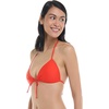 image:imageBody Glove Womens Smoothies Baby Love Solid Molded Cup Triangle Push Up Bikini Top SwimsuitPoppy Red