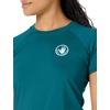 image:imageBody Glove Womens Smoothies In Motion Solid Short Sleeve RashguardKingfisher