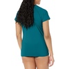 image:imageBody Glove Womens Smoothies In Motion Solid Short Sleeve RashguardKingfisher