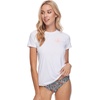 image:imageBody Glove Womens Smoothies In Motion Solid Short Sleeve RashguardSnow
