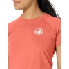 image:imageBody Glove Womens Smoothies In Motion Solid Short Sleeve RashguardSunset