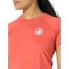 image:imageBody Glove Womens Smoothies In Motion Solid Short Sleeve RashguardSunset