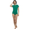 image:imageBody Glove Womens Smoothies In Motion Solid Short Sleeve RashguardViridian Green