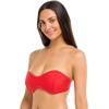 image:imageBody Glove Womens Smoothies Tainted Love Solid Retro Bandeau Bikini Top SwimsuitTrue