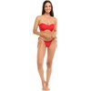 image:imageBody Glove Womens Smoothies Tainted Love Solid Retro Bandeau Bikini Top SwimsuitTrue