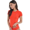 image:imageBody Glove Womens Smoothies in Motion Solid Short Sleeve Rashguard with UPF 50Poppy Red