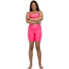 image:imageBody Glove Womens Spin Elastic Waist Hybrid Swim Short with UPF 50 6 InseamBubble Gum