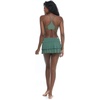 image:imageBody Glove Womens Standard Lambada Solid Mesh Swimsuit Cover Up SkirtCactus