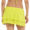 image:imageBody Glove Womens Standard Lambada Solid Mesh Swimsuit Cover Up SkirtKey Lime