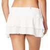 image:imageBody Glove Womens Standard Lambada Solid Mesh Swimsuit Cover Up SkirtSnow