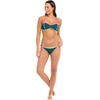 image:imageBody Glove Womens Tainted Love Retro Bandeau Bikini Top SwimsuitKingfisher Colorblock