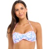 image:imageBody Glove Womens Tainted Love Retro Bandeau Bikini Top SwimsuitPetal Print